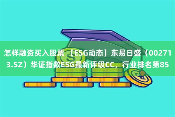 怎样融资买入股票 【ESG动态】东易日盛（002713.SZ）华证指数ESG最新评级CC，行业排名第85